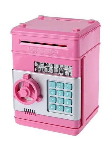 ECVV Kids Mini Electronic Money Bank Coin Cash Saving Box,PINK EmirixVibe